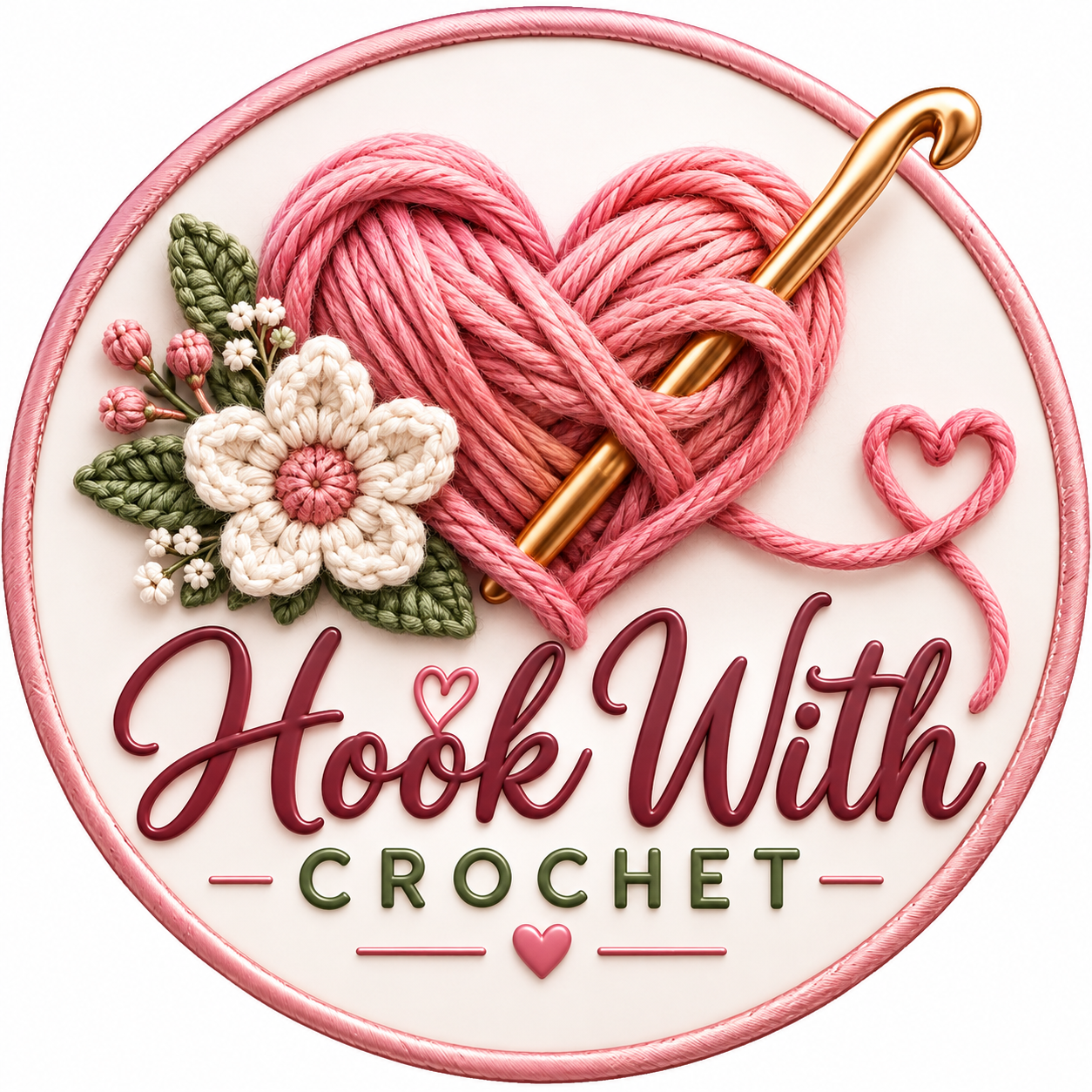 hook with crochet